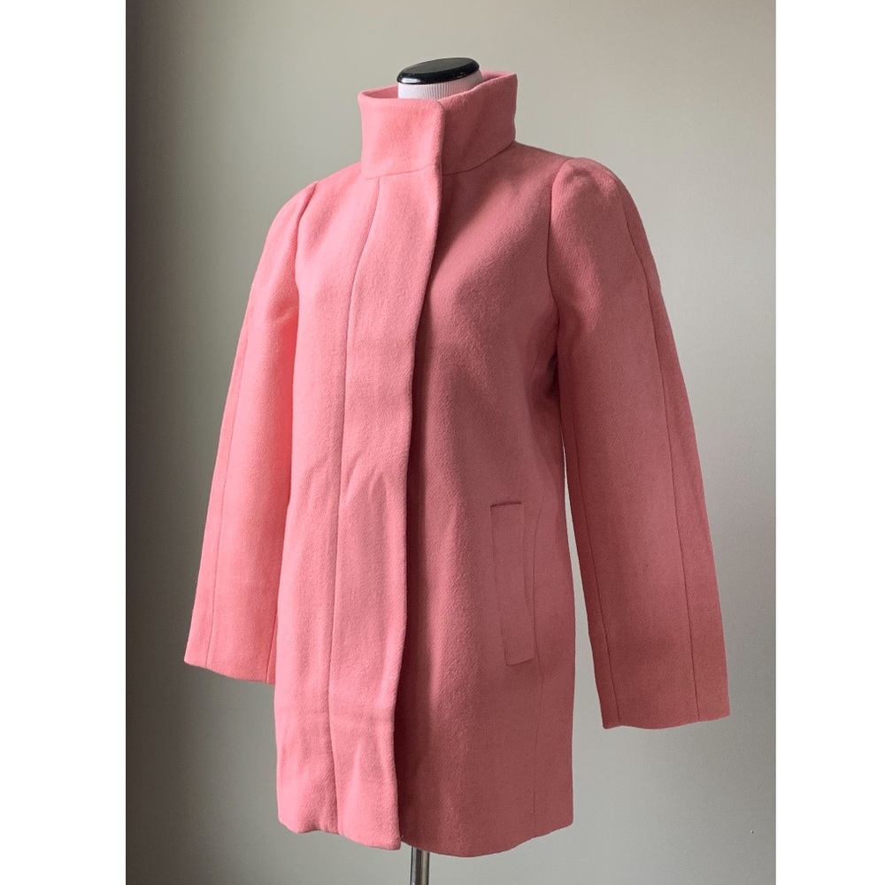 J.Crew Factory City Coat in Fresh Rose - Picture 6 of 7